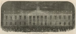 Peace Illuminations at East India House by English School