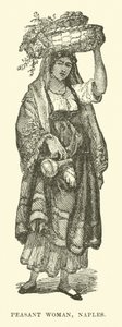 Peasant woman, Naples by English School