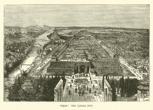 Peking, the Tartar City by English School