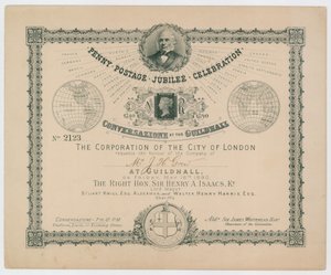 Penny Postage Jubilee Celebration