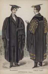 Pensioner, Fellow Commoner, Catherine Hall by English School