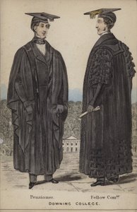Pensioner, Fellow Commoner, Downing College by English School