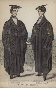 Pensioner, Fellow Commoner, Magdalen College by English School