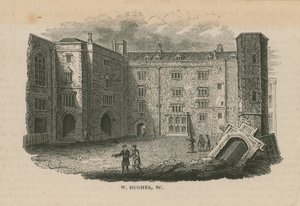 People Walking in the Grounds of Bridewell Palace