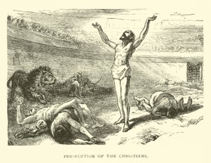 Persecution of the Christians by English School