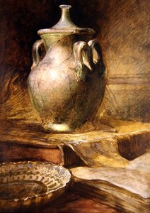 Persian Glass by English School