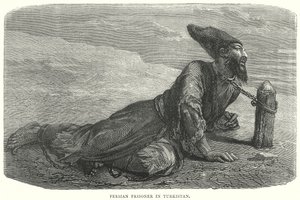 Persian Prisoner in Turkistan by English School