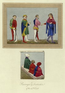 Personages of distinction of the 14th Century by English School