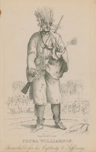 Peter Williamson, Remarkable for His Captivity and Sufferings by English School