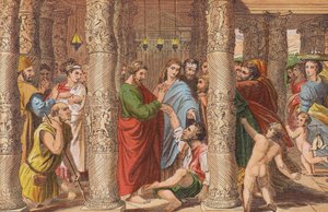 Peter and John Healing the Impotent Man