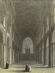Peterborough Cathedral, The Nave by English School