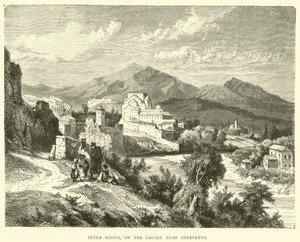 Petra Roseti, on the Calore Near Benevento by English School