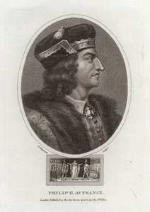 Philip II of France by English School