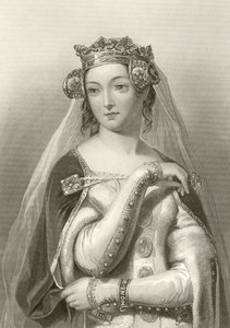 Philippa of Hainault, Consort of King Edward III by English School