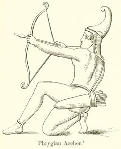 Phrygian Archer by English School