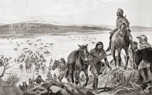 Phrygians Crossing the Bosphorus from Europe into Asia, from Hutchinson