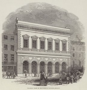 Piccadilly Front of the Museum of Economic Geology by English School