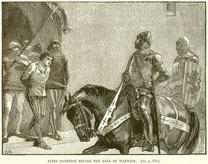 Piers Gaveston Before the Earl of Warwick