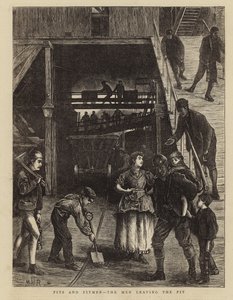 Pits and Pitmen - The Men Leaving the Pit