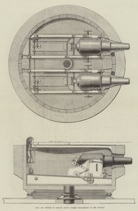Plan and Section of Captain Scott
