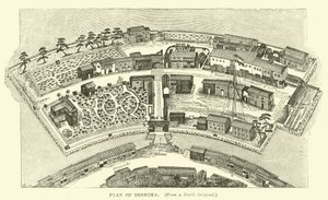 Plan of Deshima