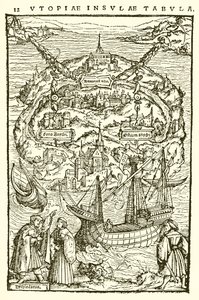 Plan of Utopia by English School
