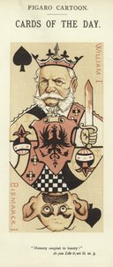 Playing Card with William I and Otto von Bismarck