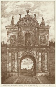 Plymouth Citadel, Entrance Gateway by English School
