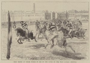 Polo Match at Lillie Bridge in Aid of the Funds of the West London Hospital by English School