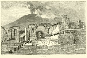 Pompeii by English School