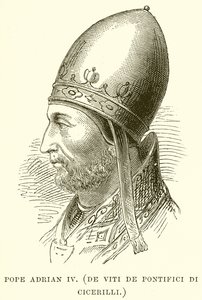 Pope Adrian IV (De Viti De Pontifici Di Cicerilli) by English School