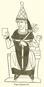 Pope Clement IV by English School