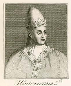 Pope Hadrian V by English School