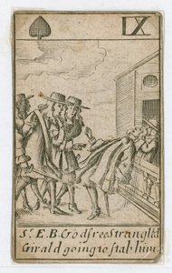 Popish Plot Playing Card by English School