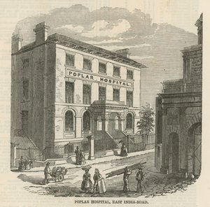 Poplar Hospital, East India Road, London by English School
