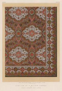 Portion of a Wilton Carpet by English School
