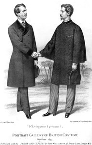 Portrait Gallery of British Costume, published with the Tailor and Cutter, 1872 by English School