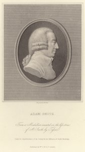 Portrait of Adam Smith by English School