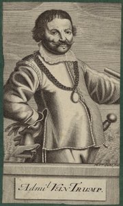 Portrait of Admiral van Trump by English School