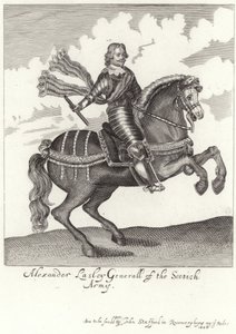 Portrait of Alexander Leslie, Earl of Leven by English School