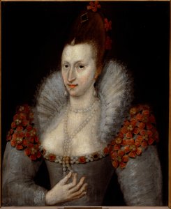 Portrait of Anne of Denmark by English School