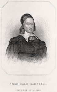 Portrait of Archibald Campbell, 9th Earl of Argyll by English School
