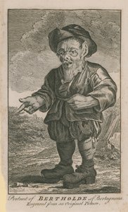 Portrait of Bertholde of Bertagnona by English School