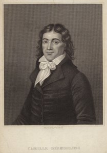 Portrait of Camille Desmoulins by English School