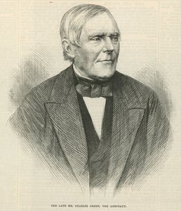 Portrait of Charles Green by English School