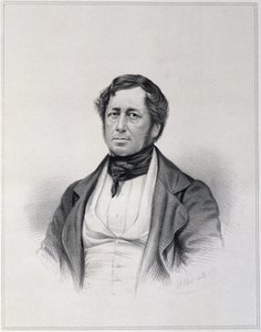 Portrait of Charles Joseph Hullmandel, Engraved by G.B. Bleck by English School