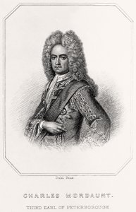 Portrait of Charles Mordaunt, 3rd Earl of Peterborough by English School