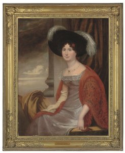 Portrait of Charlotte Yeates, Lady Lopes by English School