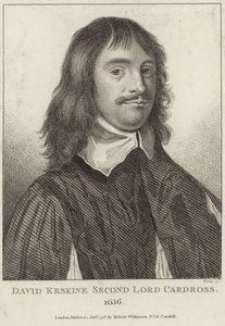 Portrait of David Erskine, Second Lord Cardross by English School