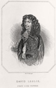 Portrait of David Leslie, 1st Lord of Newark by English School